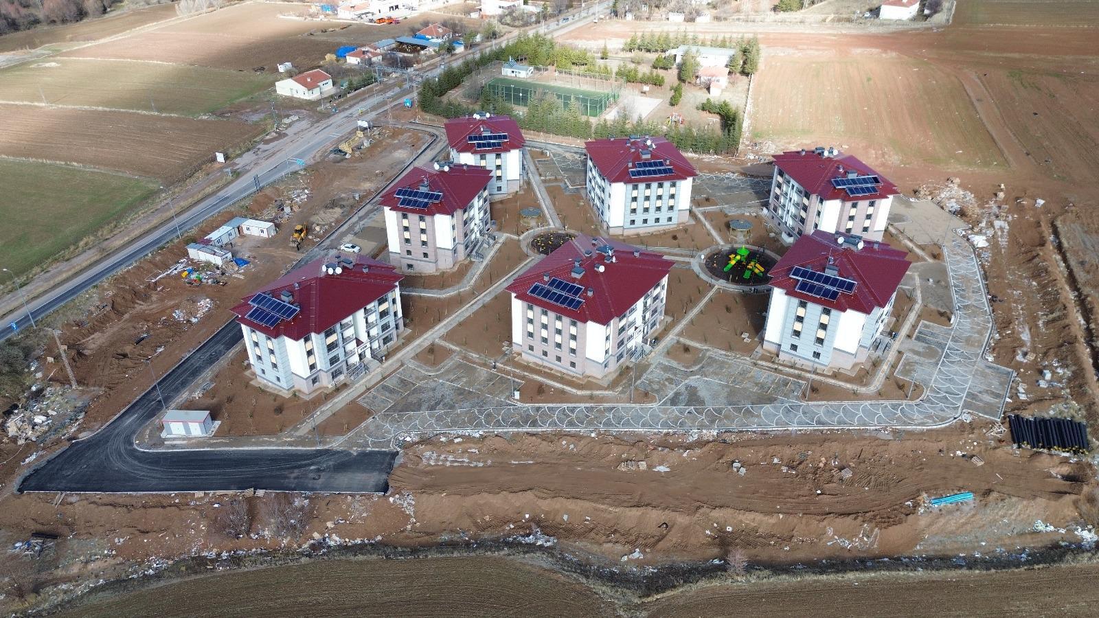 Kayseri İli, Felahiye İlçesi, Cumhuriyet Mahallesi 112 Adet Konut ve 6 Adet Dükkan İnşaatı İle Altyapı ve Çevre Düzenlemesi İşi